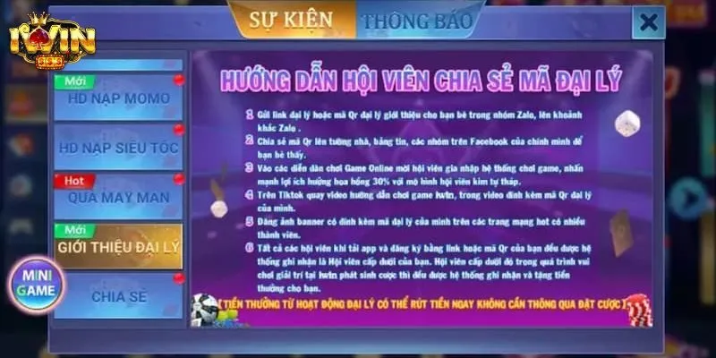 Những đối tượng xấu giả danh đại lý của thương hiệu IWIN